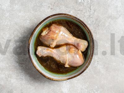 Vištienos blauzdelės su ryžiais orkaitėje Žingsnis 4