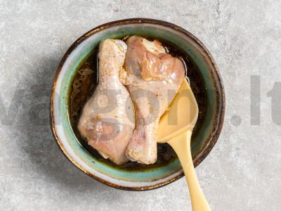 Vištienos blauzdelės su ryžiais orkaitėje Žingsnis 7