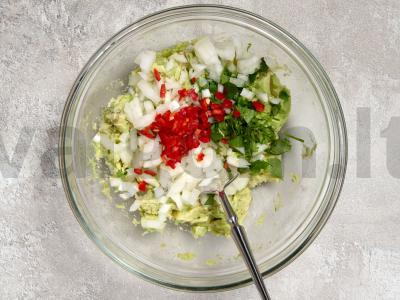 Namų guacamole padažas Žingsnis 3
