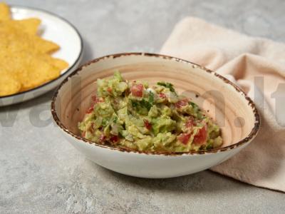 Namų guacamole padažas pagrindine nuotrauka