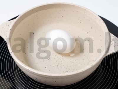 Brokoliai su sūriu ir graikiniais riešutais Žingsnis 2