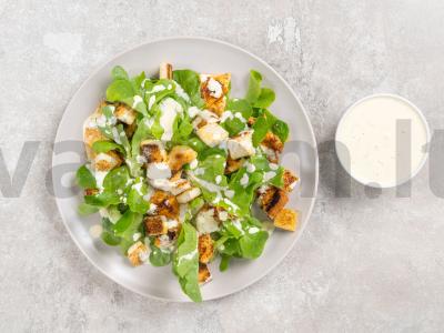 Cezario salotas su vištiena ir parmezanu Žingsnis 5