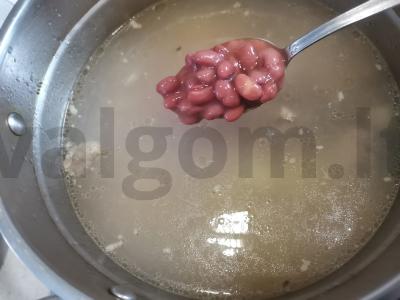 Vasaros sriuba su pupelėmis Žingsnis 4