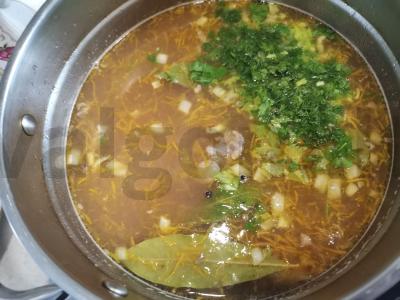 Vasaros sriuba su pupelėmis Žingsnis 8