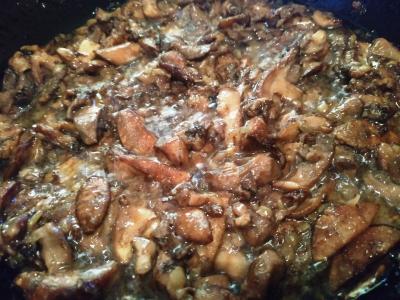 Įdarytos tartaletės su vištiena ir grybais Žingsnis 1