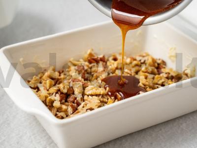 Riešutų sūrio pyragas Žingsnis 2