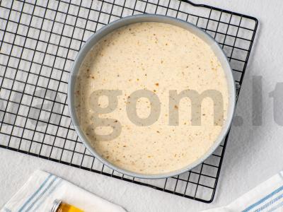 Riešutų sūrio pyragas Žingsnis 6