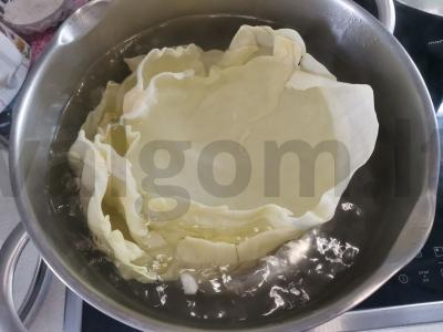 Kepti kopūstai Žingsnis 2