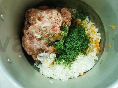 Kepti kopūstai Žingsnis 5