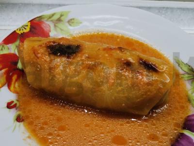 Kepti kopūstai pagrindine nuotrauka