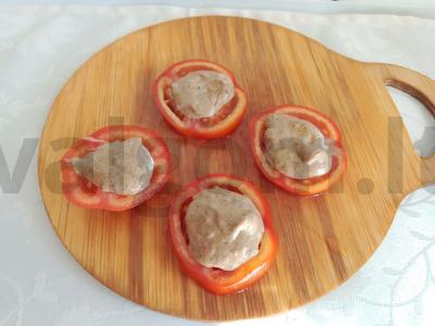 Užkandžių pomidorai su adžika Žingsnis 6