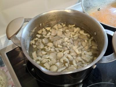 Daržovių sriuba su pievagrybiais Žingsnis 3