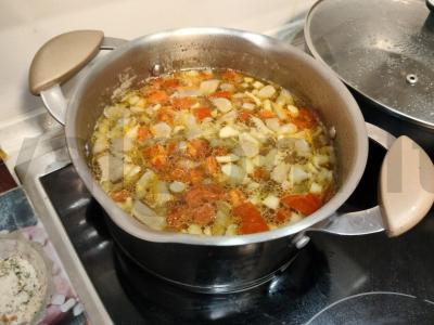 Daržovių sriuba su pievagrybiais Žingsnis 4