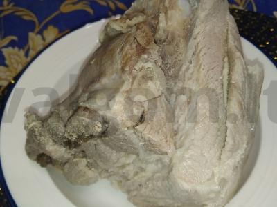 Virta kiaulienos krūtinėlė raudonųjų pipirų su itališkais prieskoniais ir česnaku Žingsnis 2