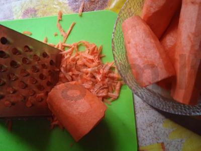 Morkų įdaras pyragams Žingsnis 1