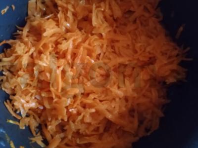 Morkų įdaras pyragams Žingsnis 3