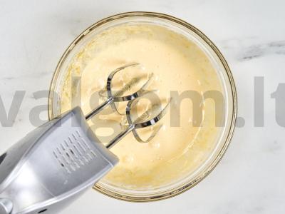 Tortas „Praha“ Žingsnis 1