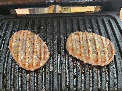 Grūdų burgeris su džiovintais pomidorais Žingsnis 2