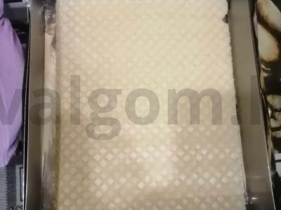 Desertas „Paukštis ant vaflių“ Žingsnis 7