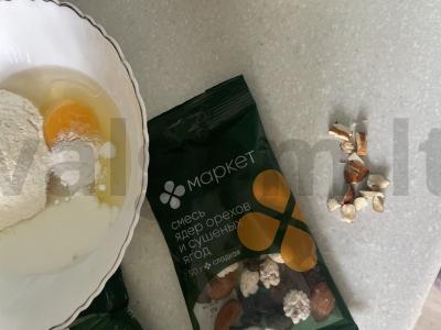 Vafliai su braškių džemu „Vaikiški“ Žingsnis 3