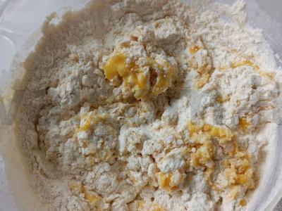 Namų sūrio pyragas su vaniliniu cukrumi Žingsnis 2