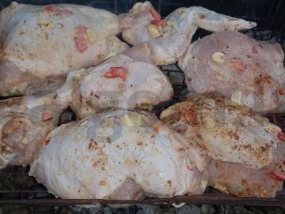 Kvapnus vištienos šašlykas majonezo padaže Žingsnis 5