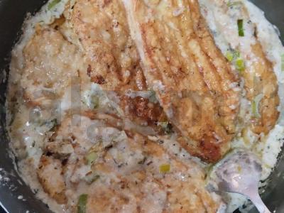 Kalakutienos kotletai grietinėlės padaže Žingsnis 7