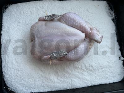 Sūdyta vištiena su česnaku Žingsnis 2