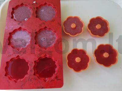 Spanguolių želė vaikams Žingsnis 5