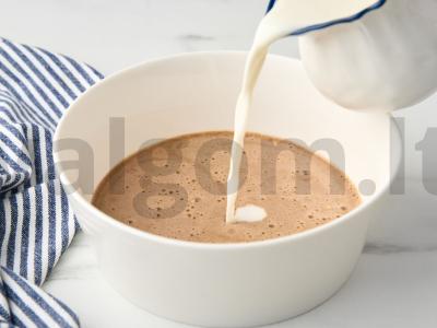 Saldūs ritinėliai su varške ir bananais Žingsnis 5