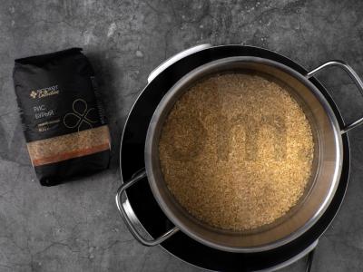 Klasikinis stir-fry su daržovėmis ir rudaisiais ryžiais Žingsnis 1