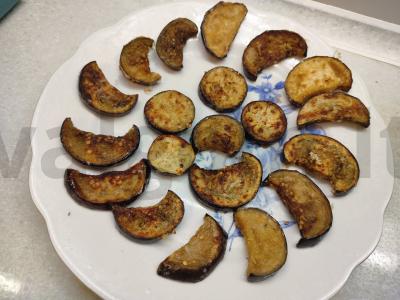 Kepti baklažanai su grietinės padažu Žingsnis 4