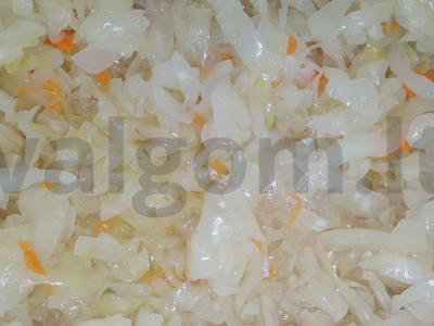 Rūgščių kopūstų sriuba su jautienos kaulu Žingsnis 2