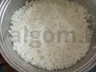 Ryžiai su kotletais ir daržovėmis Žingsnis 4