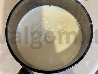 Skani užkandis iš dešrelių ir makaronų Žingsnis 4