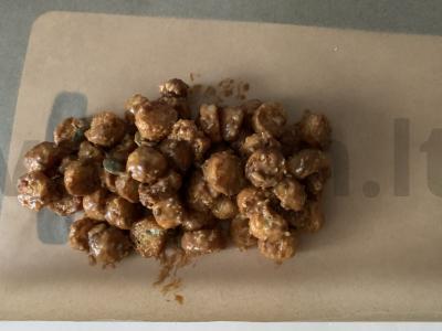 Kukurūzų lazdelės ir kondensuoto pieno dešrelė Žingsnis 4