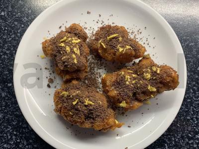 Kukurūzų lazdelės ir kondensuoto pieno dešrelė pagrindine nuotrauka