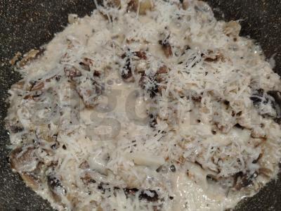 Menkių filė su grybais grietinėje Žingsnis 8