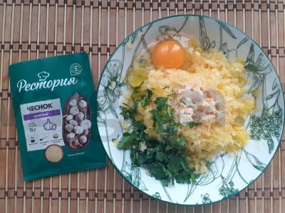 Moliūgų kotletai be miltų Žingsnis 3