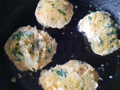 Moliūgų kotletai be miltų Žingsnis 4