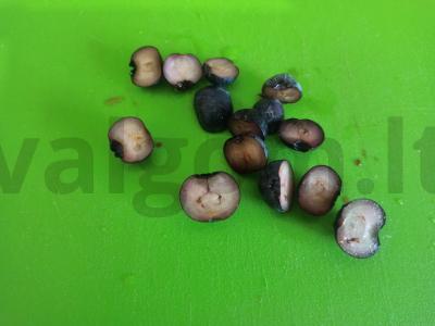 Švelnūs skrebučiai su varške ir šviežiomis mėlynėmis Žingsnis 4