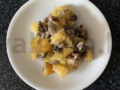 Bulvytė, kepta su pievagrybiais pagrindine nuotrauka