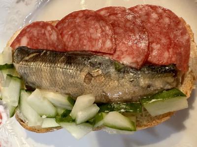 Skoningas ir originalus šventinis sumuštinis Žingsnis 4