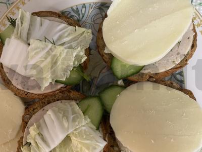 Sumuštiniai su sūriu mokyklai Žingsnis 4