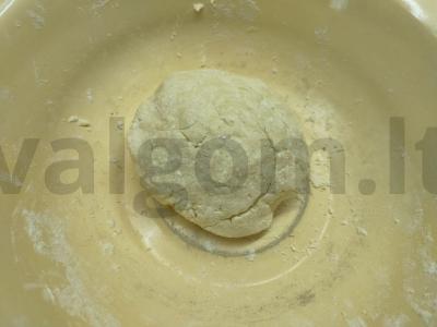 Varškės sausainiai su cukrumi Žingsnis 3