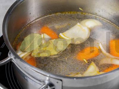 Risotto su vištiena ir salierais Žingsnis 2