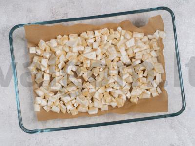 Risotto su vištiena ir salierais Žingsnis 3