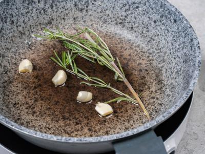 Risotto su vištiena ir salierais Žingsnis 5