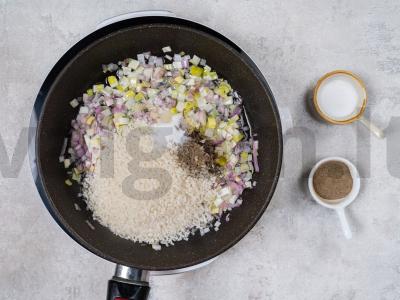 Risotto su vištiena ir salierais Žingsnis 7