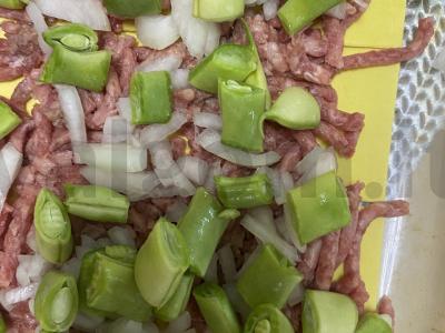 Lasagna su žaliaisiais pupelėmis Žingsnis 3